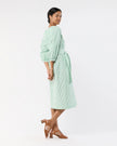 TRAPUNTO BLOUSON DRESS
