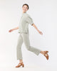 FAYETTE FLARE CROPPED PANT