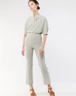 FAYETTE FLARE CROPPED PANT