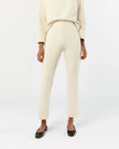 FAYE FLARED CROPPED PANT IN BISQUE