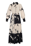 SALMA HORSE PRINTED DRESS