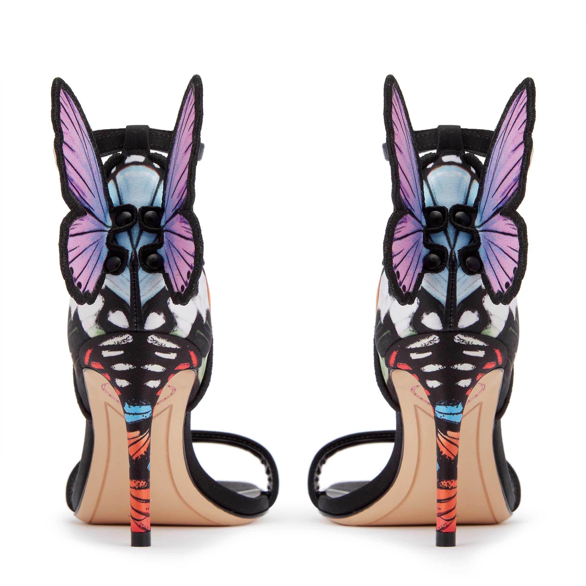 CHIARA EMBROIDERY MID SANDAL