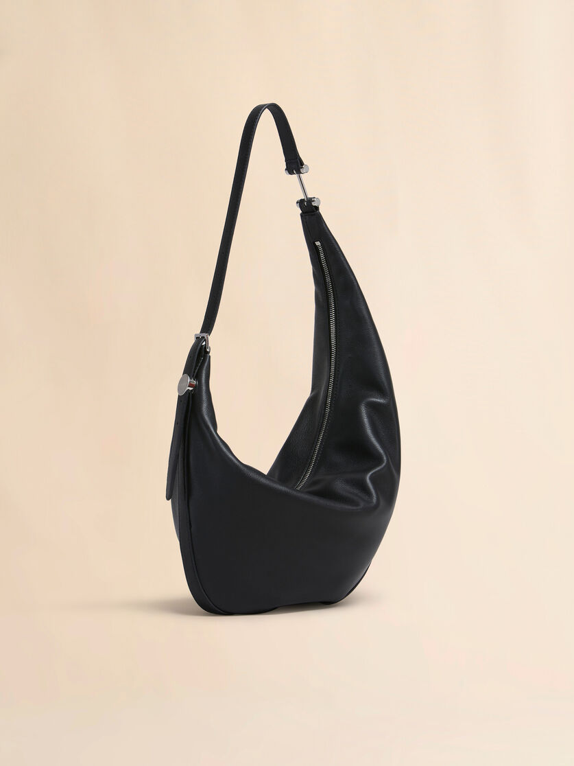 LEATHER DOT SMALL HOBO BAG