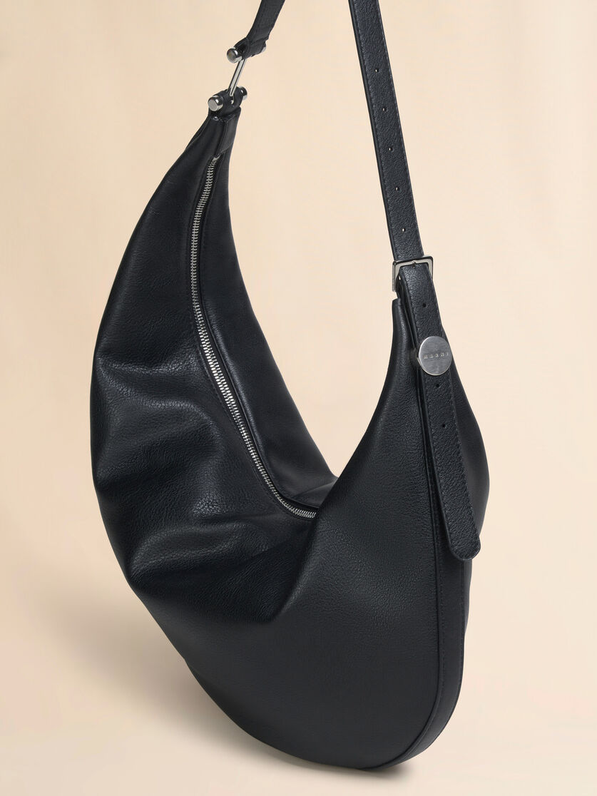 LEATHER DOT SMALL HOBO BAG