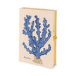 BLUE CORAL BOOK CLUTCH