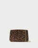 SERENA LEOPARD WOVEN CLUTCH