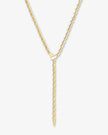 SERPENT LARIAT NECKLACE