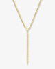 SERPENT LARIAT NECKLACE