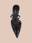 SHELBIE KITTEN HEEL MULE