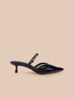 SHELBIE KITTEN HEEL MULE