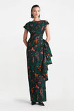 FLORAL FIL COUPE FLORENCE GOWN