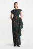 FLORAL FIL COUPE FLORENCE GOWN