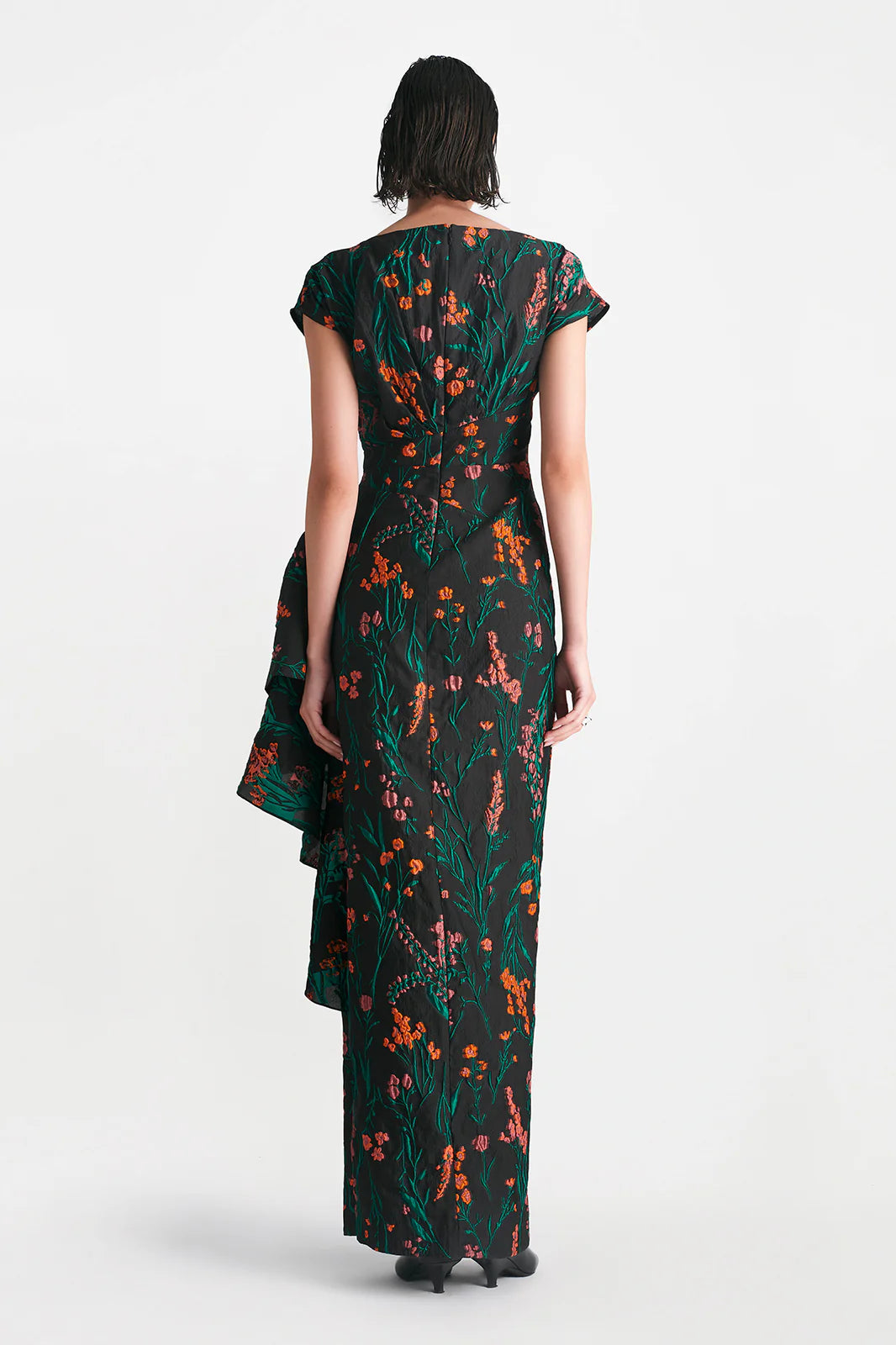 FLORAL FIL COUPE FLORENCE GOWN
