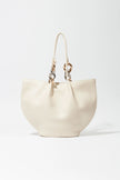 ARLO CHAIN PEBBLE LEATHER TOTE