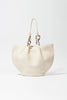ARLO CHAIN PEBBLE LEATHER TOTE