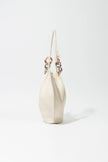 ARLO CHAIN PEBBLE LEATHER TOTE
