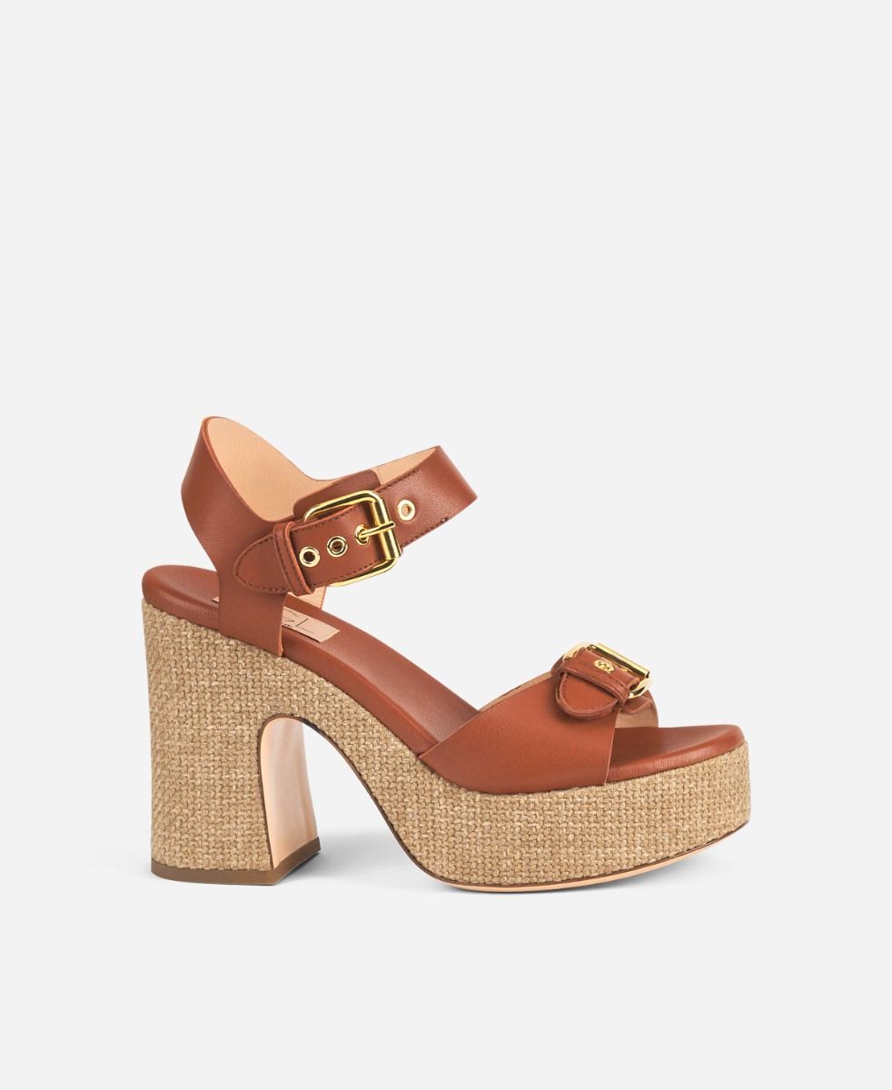 SISTA BUCKLES PLATFORM SANDAL
