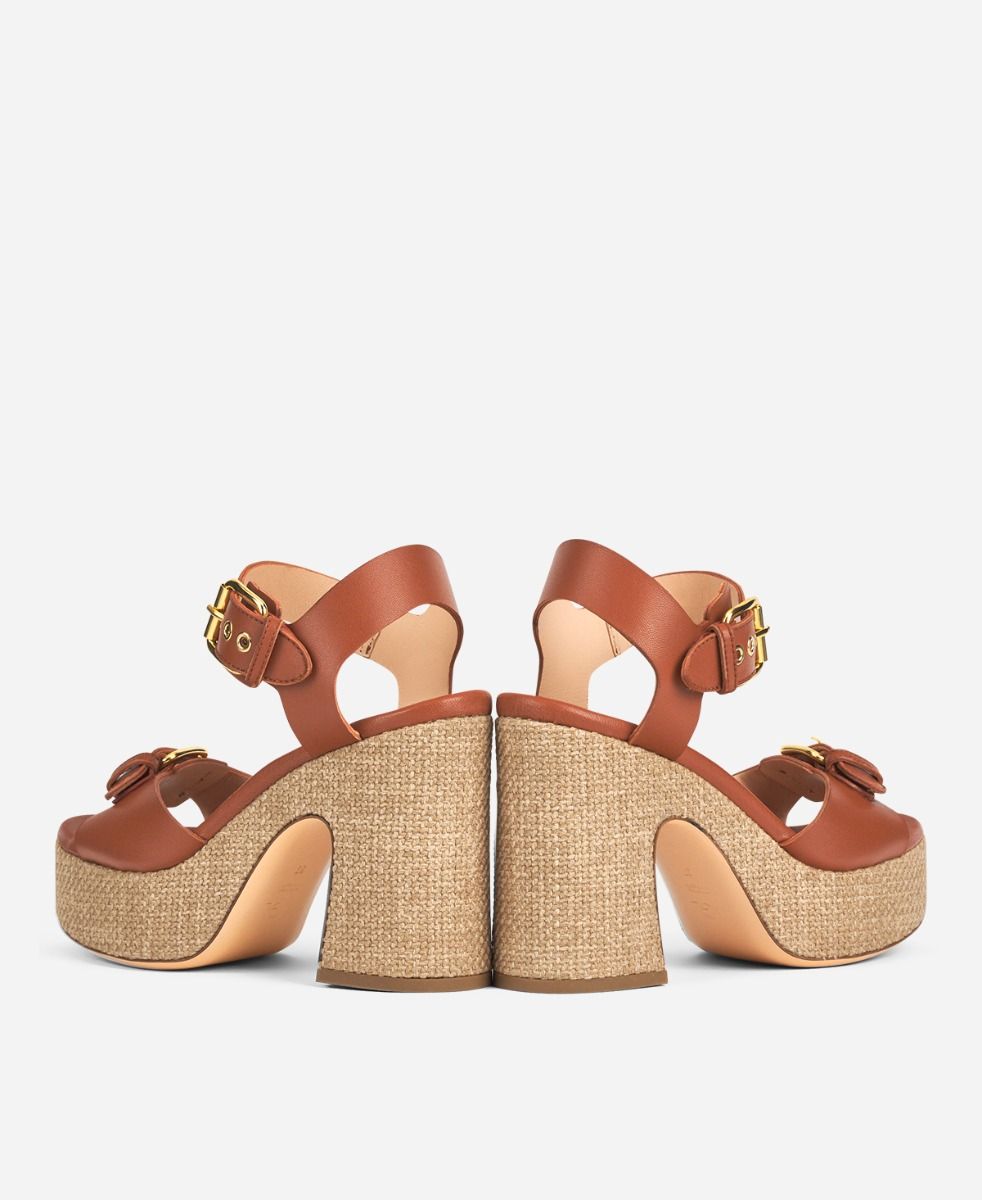 SISTA BUCKLES PLATFORM SANDAL