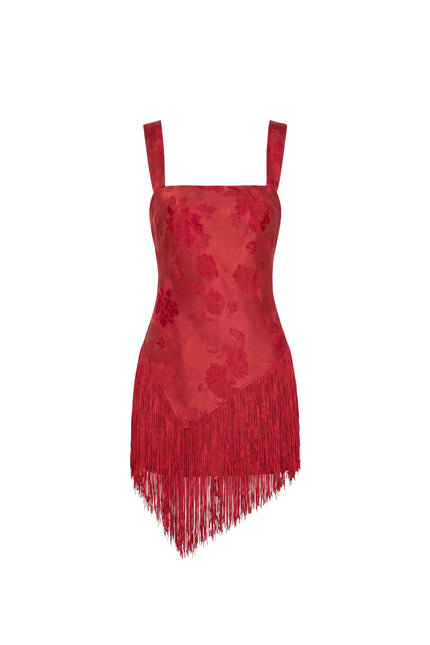 SHELLY ROMPER IN ROSETTE