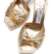 SKYE METALLIC LEATHER MULE