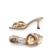SKYE METALLIC LEATHER MULE