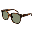 55MM OVERSIZE SQUARE SUNGLASSES