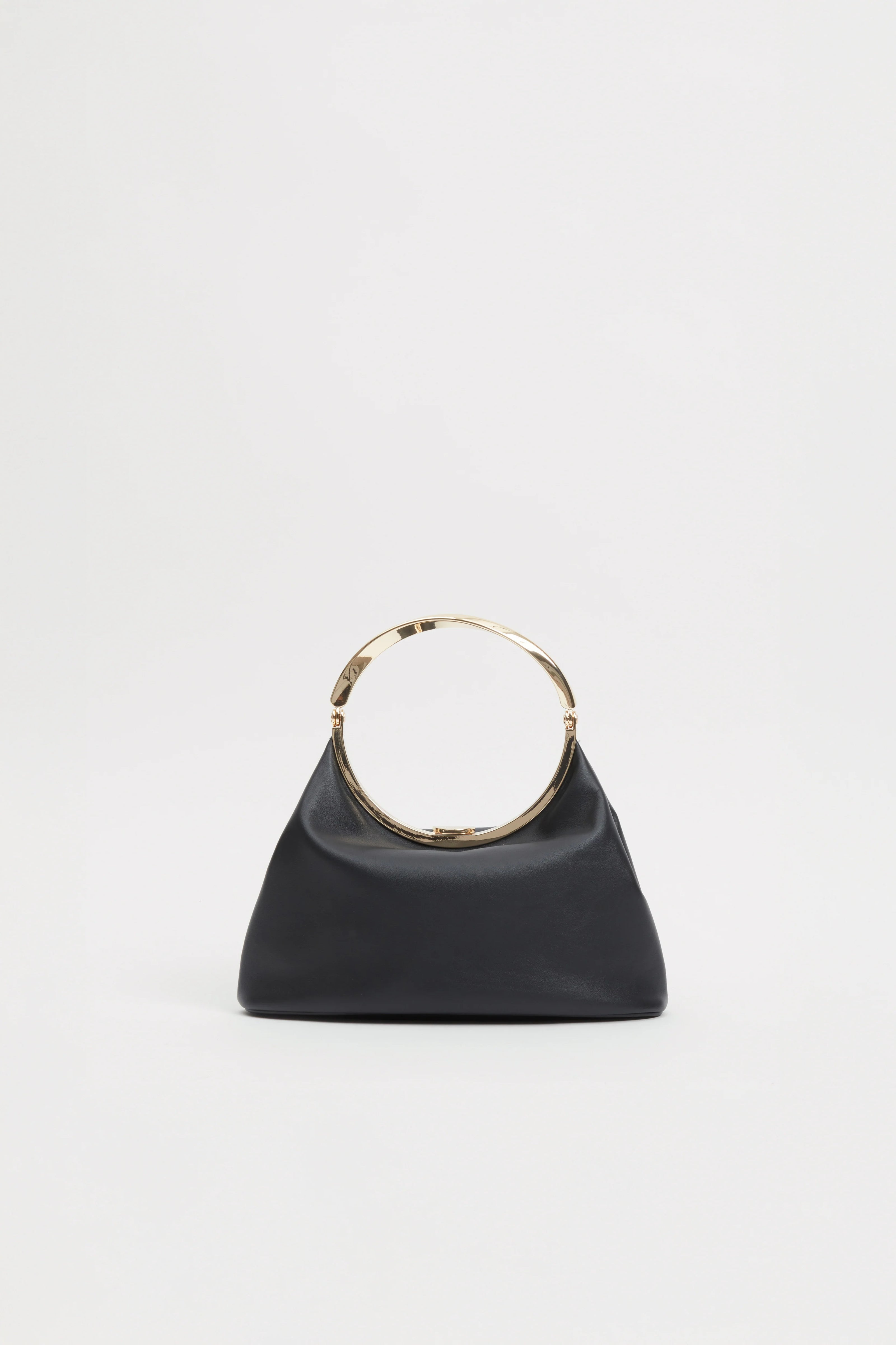 LUCA LEATHER TOP HANDLE BAG