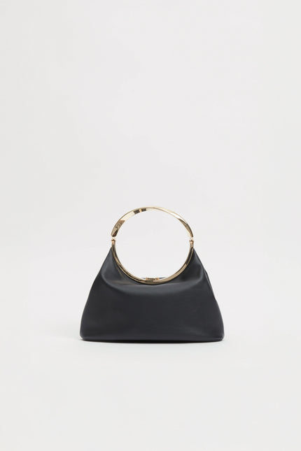LUCA LEATHER TOP HANDLE BAG