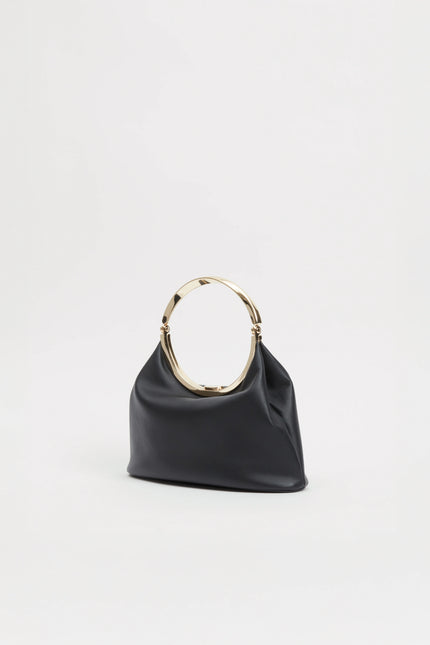 LUCA LEATHER TOP HANDLE BAG