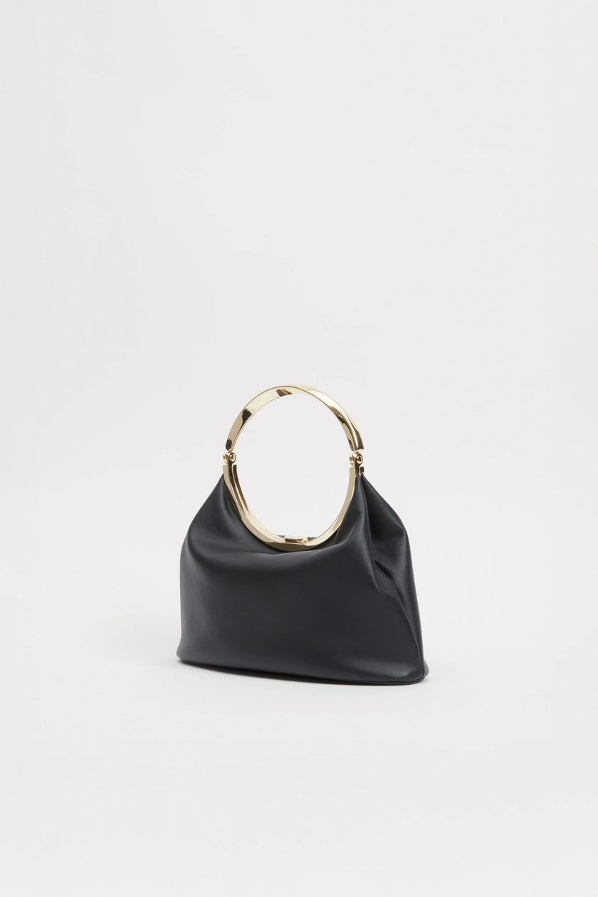 LUCA LEATHER TOP HANDLE BAG