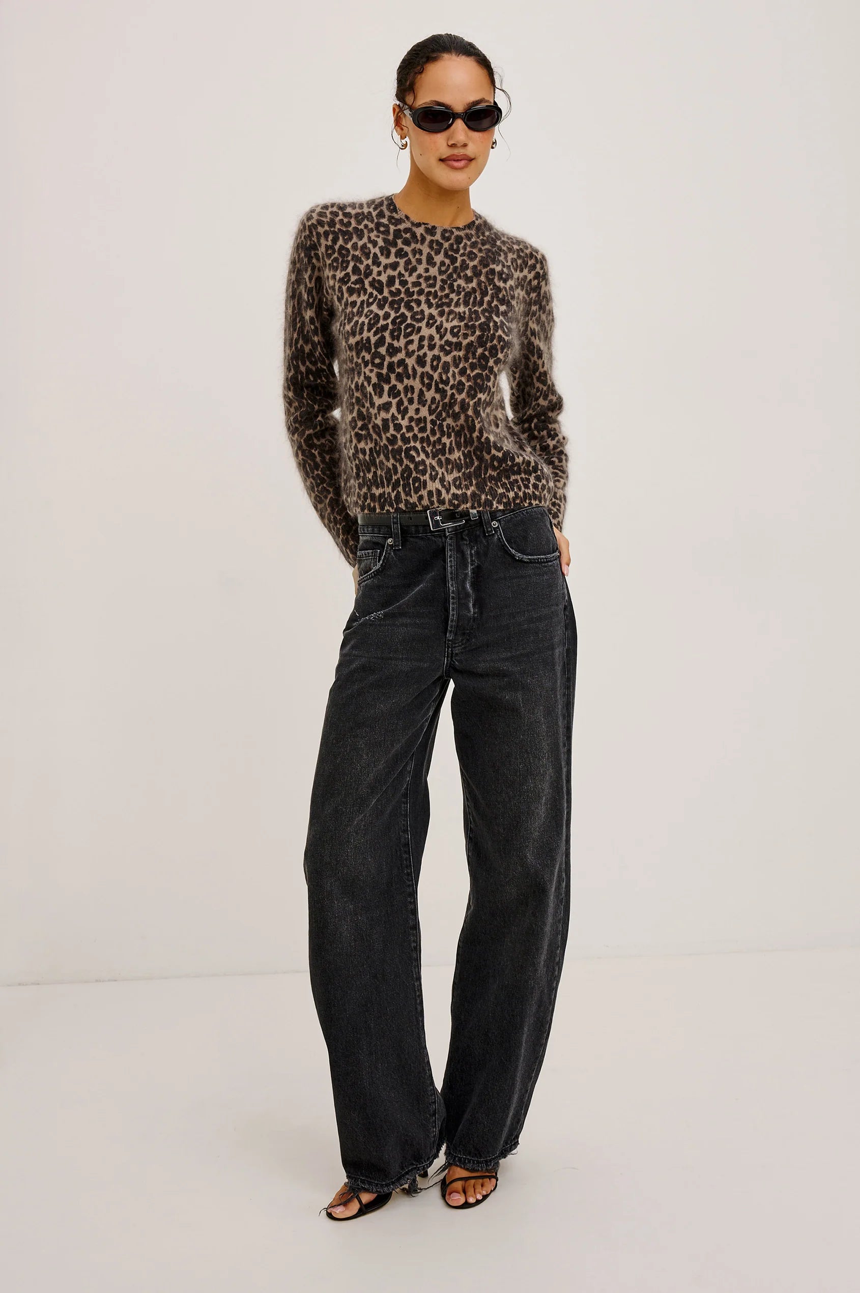 SOFIA SWEATER IN BROWN NALA