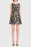 BENEDICT DRESS TREASURE PRINT
