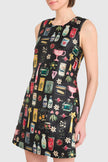 BENEDICT DRESS TREASURE PRINT