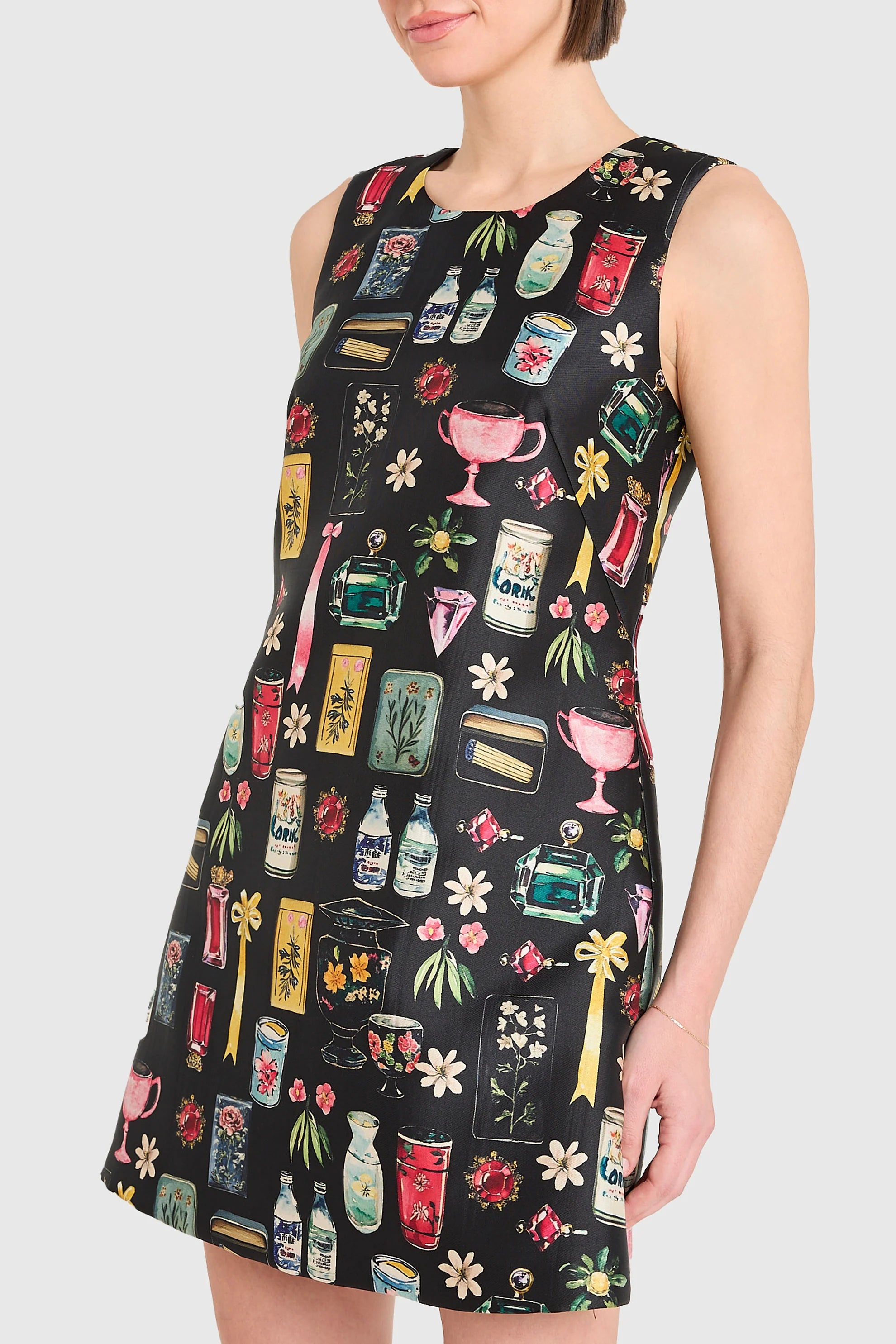 BENEDICT DRESS TREASURE PRINT