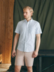 SHORT SLEEVE SUPIMA OXFORD SHIRT