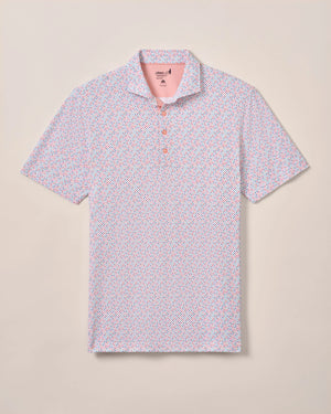 PERFORMANCE MESH POLO RAZZ PRINT