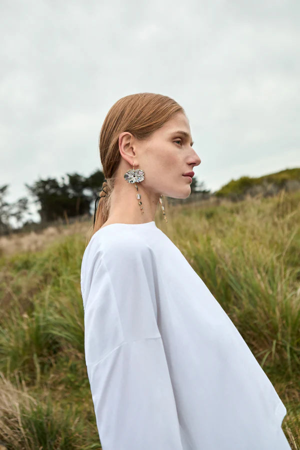 MAGNOLIA DROP EARRINGS