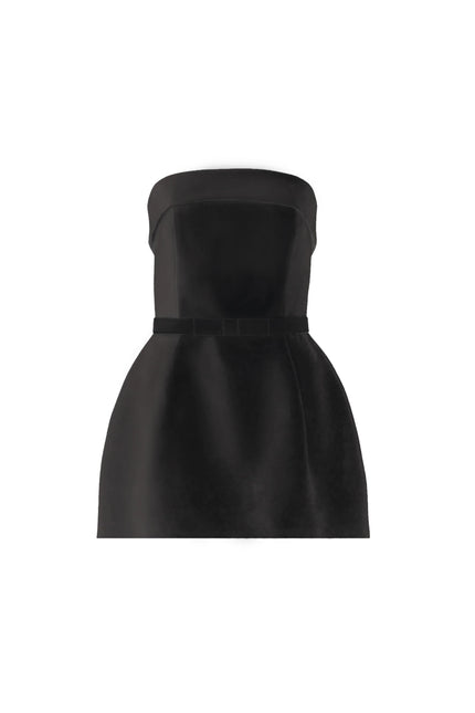 AVALEE SKORT ROMPER IN BLACK