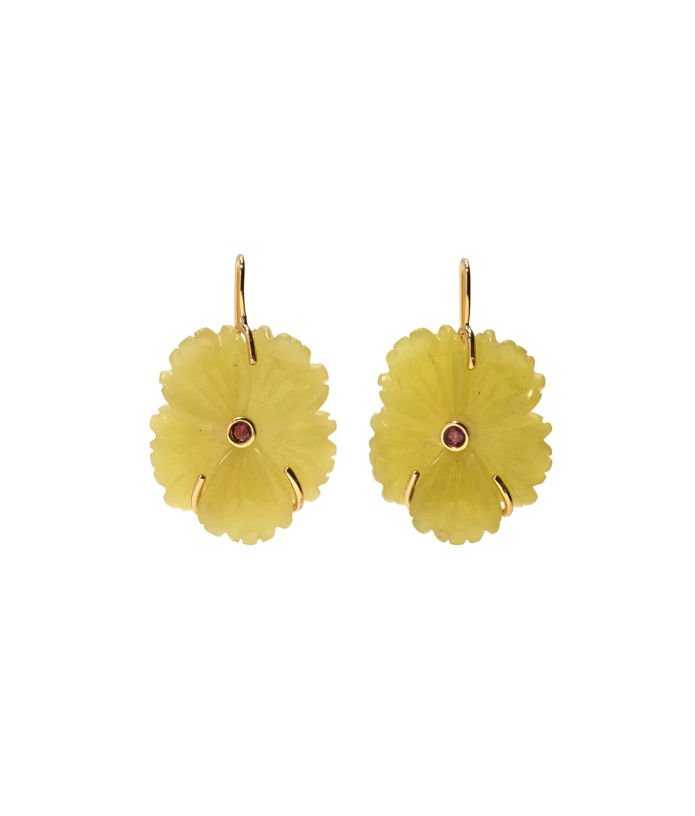 NEW BLOOM EARRINGS IN CANARY