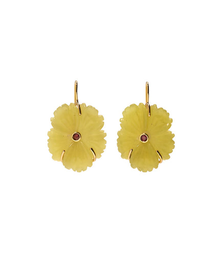 NEW BLOOM EARRINGS IN CANARY