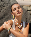 NEW BLOOM EARRINGS IN CANARY