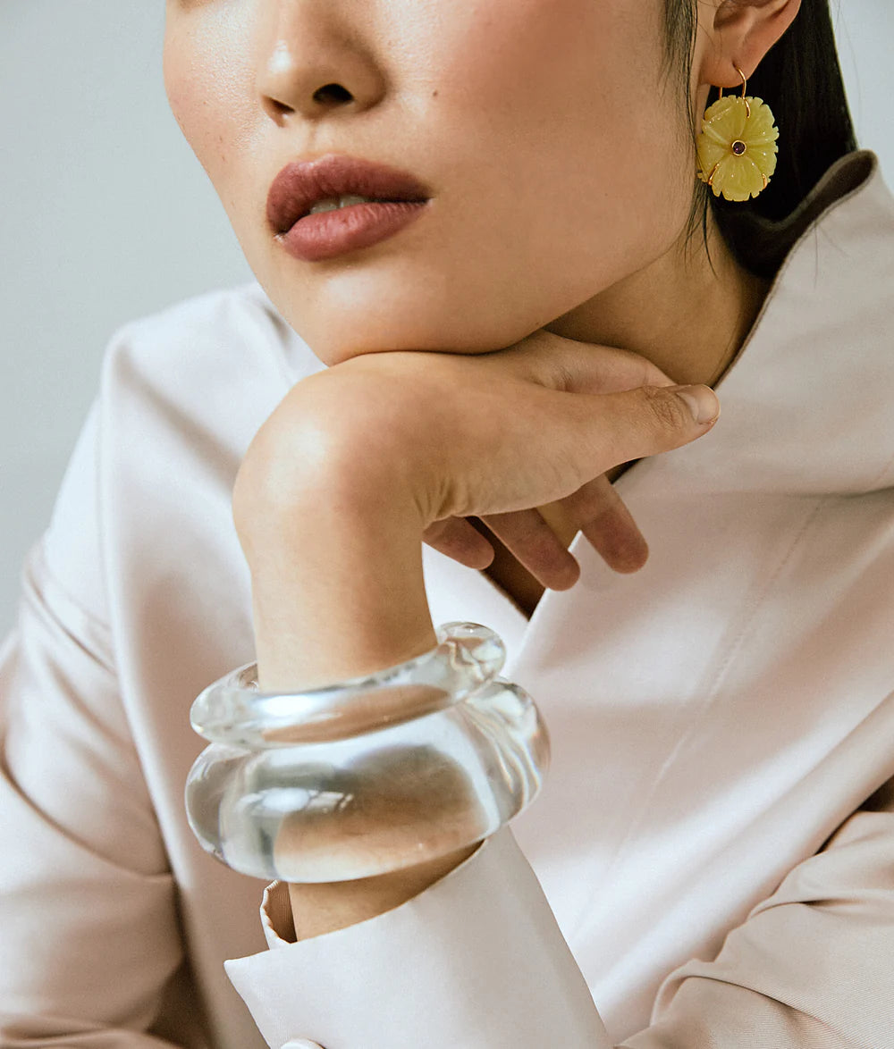 NEW BLOOM EARRINGS IN CANARY