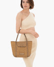 VERONA RAFFIA TOTE BAG