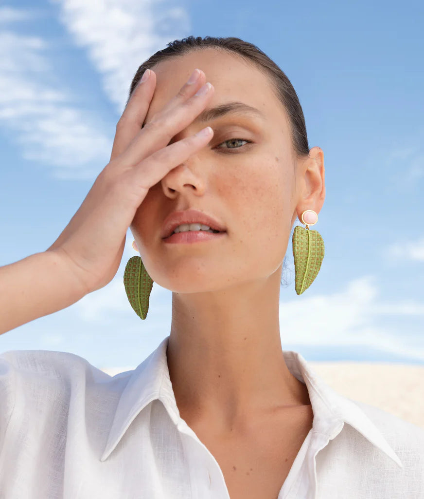 MONTEVERDE LEAF EARRINGS