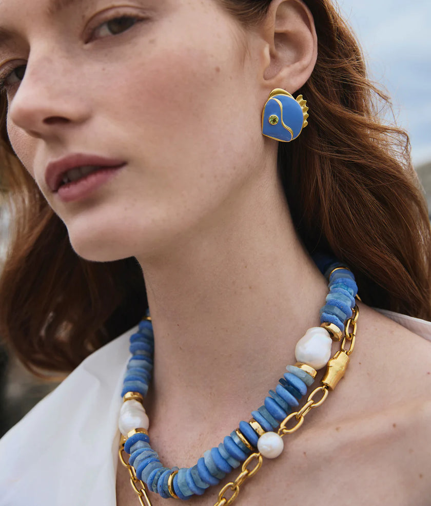 MIKUNI STUD EARRINGS