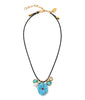 SHIBORI FLOWER NECKLACE