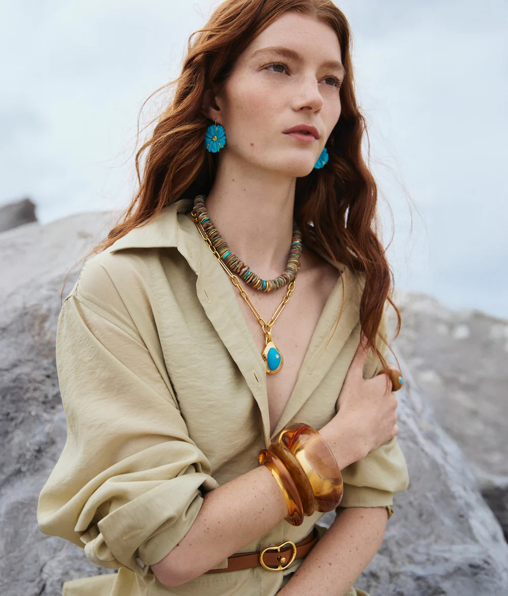 BLUE POND NECKLACE