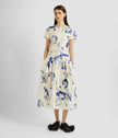 SHORT SLEEVE COCKTAIL DRESS
