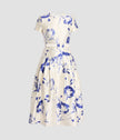SHORT SLEEVE COCKTAIL DRESS
