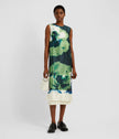SLEEVELESS PENCIL MIDI DRESS